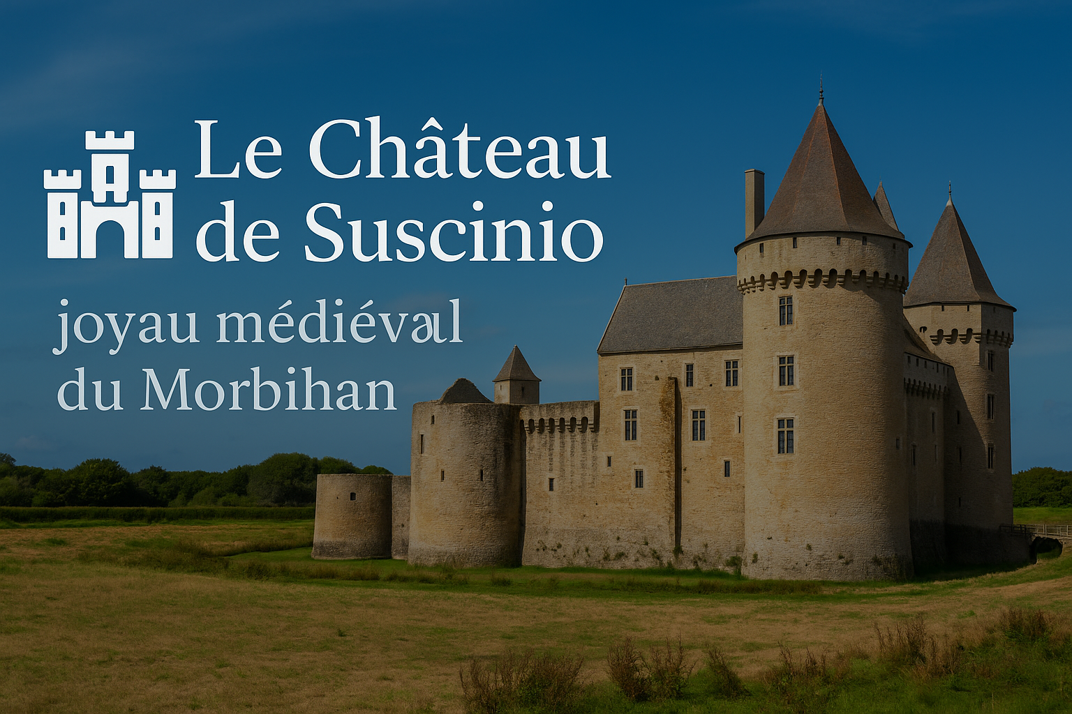 Le Château de Suscinio, joyau médiéval du Morbihan!